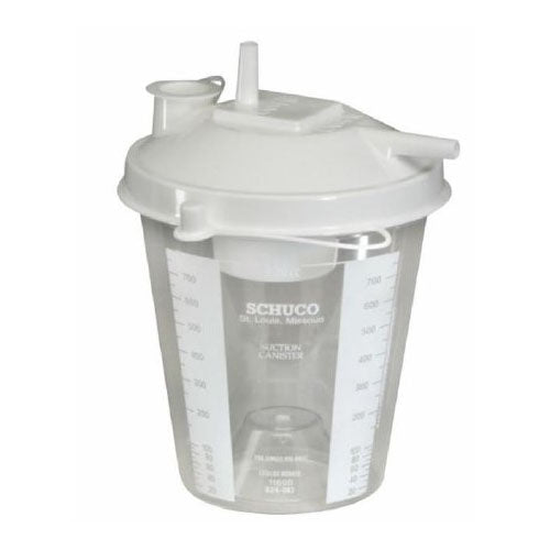Allied Healthcare Disposable Suction Canister 800cc, Plastic (S1160BA-CS)