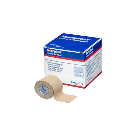 BSN Jobst Tensoplast Elastic Adhesive Bandage, 1" x 5 yds, White, Latex-free (211400)