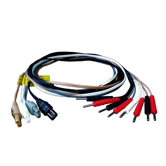 BioMedical Life Systems Touch Proof Lead Wire, Multicolor 48" (L00013MC)
