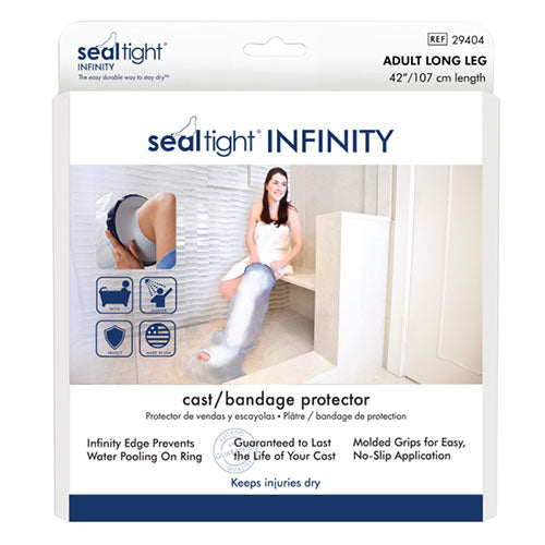 Brownmed Seal-Tight Infinity Cast Protector, Adult Long Leg 42" (29404)