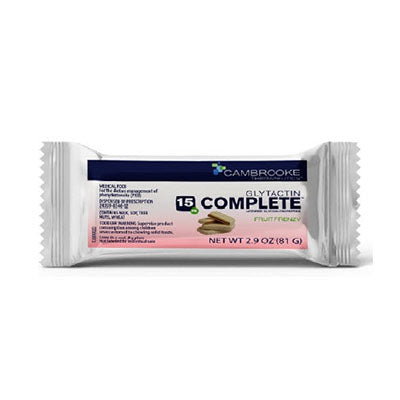 Cambrooke Foods Camino Pro Glytactin Complete Fruit Frenzy Bar (34002)
