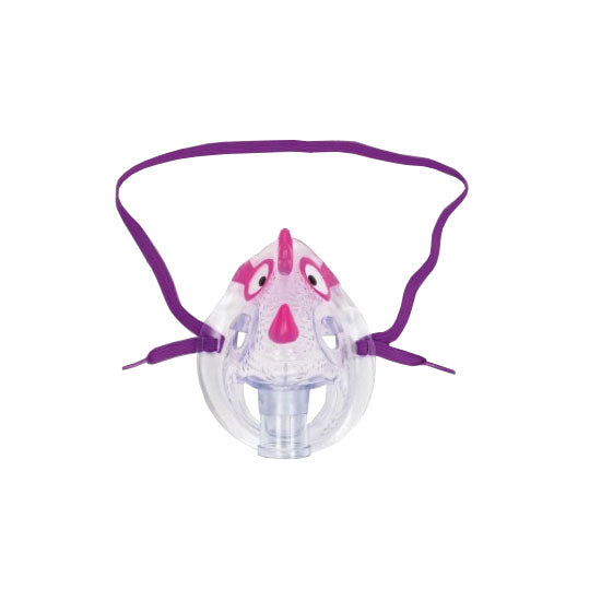Vyaire AirLife Nic the Dragon Aerosol Mask, Plastic, Pediatric (1266)