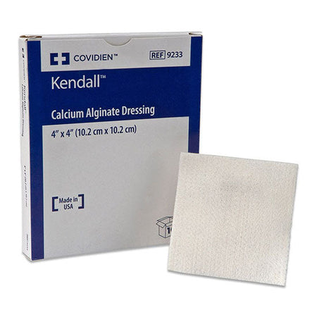 Kendall Calcium Alginate Dressing, 4" x 4", Sterile (9233)