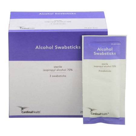 Cardinal Health 70% Isopropyl Alcohol Swabstick, Single, Sterile (AS-APSWBS)