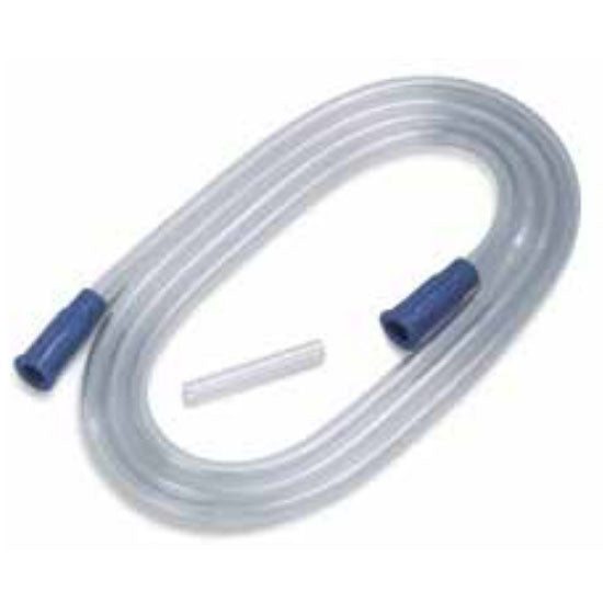 Cardinal Health Argyle Suction Tubing, Molded Connectors, 3/16" x 1-1/2' (8888301507)