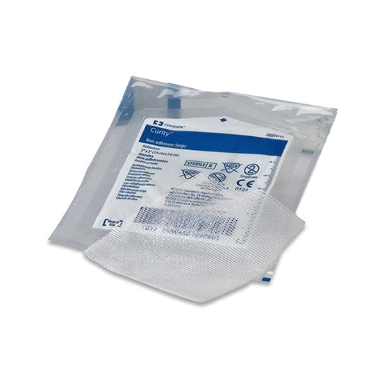Cardinal Health Curity Non-Adhering Dressing, 3" x 3" Dressing, Sterile (6112)