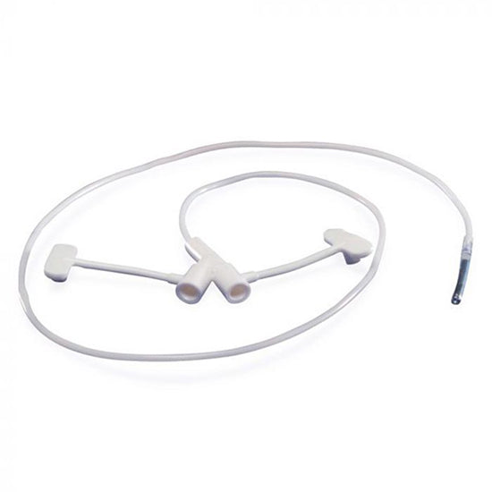 Cardinal Health PEDI-TUBE Pediatric Nasogastric Feeding Tube, Dual Port Connector, without Stylet,  6Fr, 20" L (8884730709)