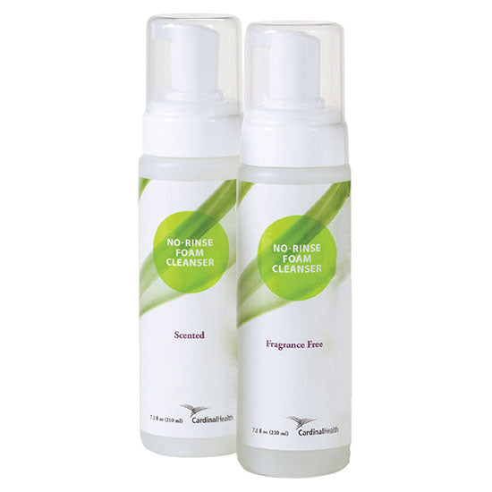 Cardinal Health Rinse-Free Foam Cleanser, Fragrance Free 7.1 oz (CSC-CLNFU8)