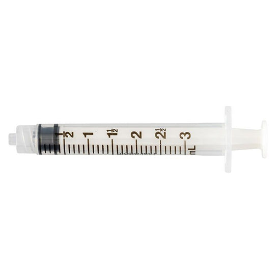Cardinal Health Monoject Soft Pack Syringe, Luer-Slip, 3mL (1180300555)
