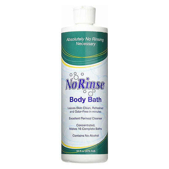 Cleanlife Products Alcohol-Free No-Rinse Body Bath, Concentrated, 16 oz Bottle (910)