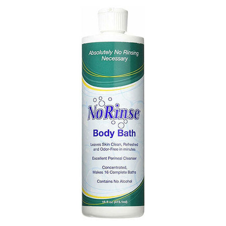 Cleanlife Products Alcohol-Free No-Rinse Body Bath, Concentrated, 16 oz Bottle (910)