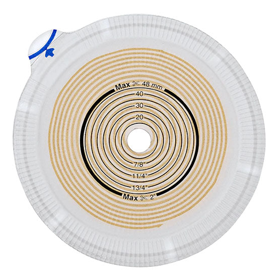 Coloplast 2-Piece Assura AC Convex Light Barrier, Pre-cut, Stoma 1", Red (14643), 5/EA