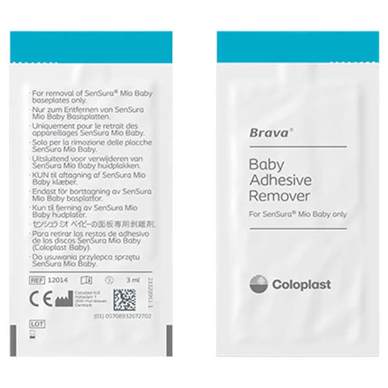 Coloplast Brava Baby Adhesive Remover, 3mL Sachet (12014)