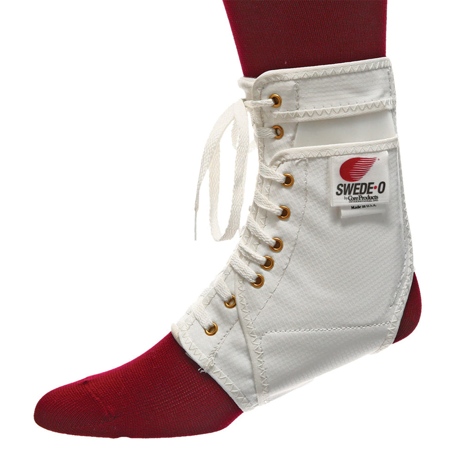 Core Products Swede-O Ankle Lok Brace, White, Small (AKL-6331-WH-SML)