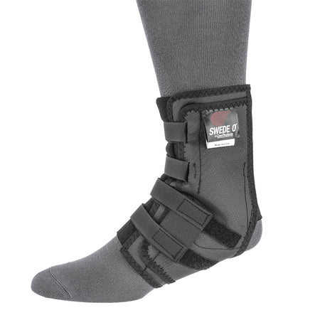 Core Products Swede-O Easy Lok Ankle Brace, Black, Small (AKL-6332-BK-SML)