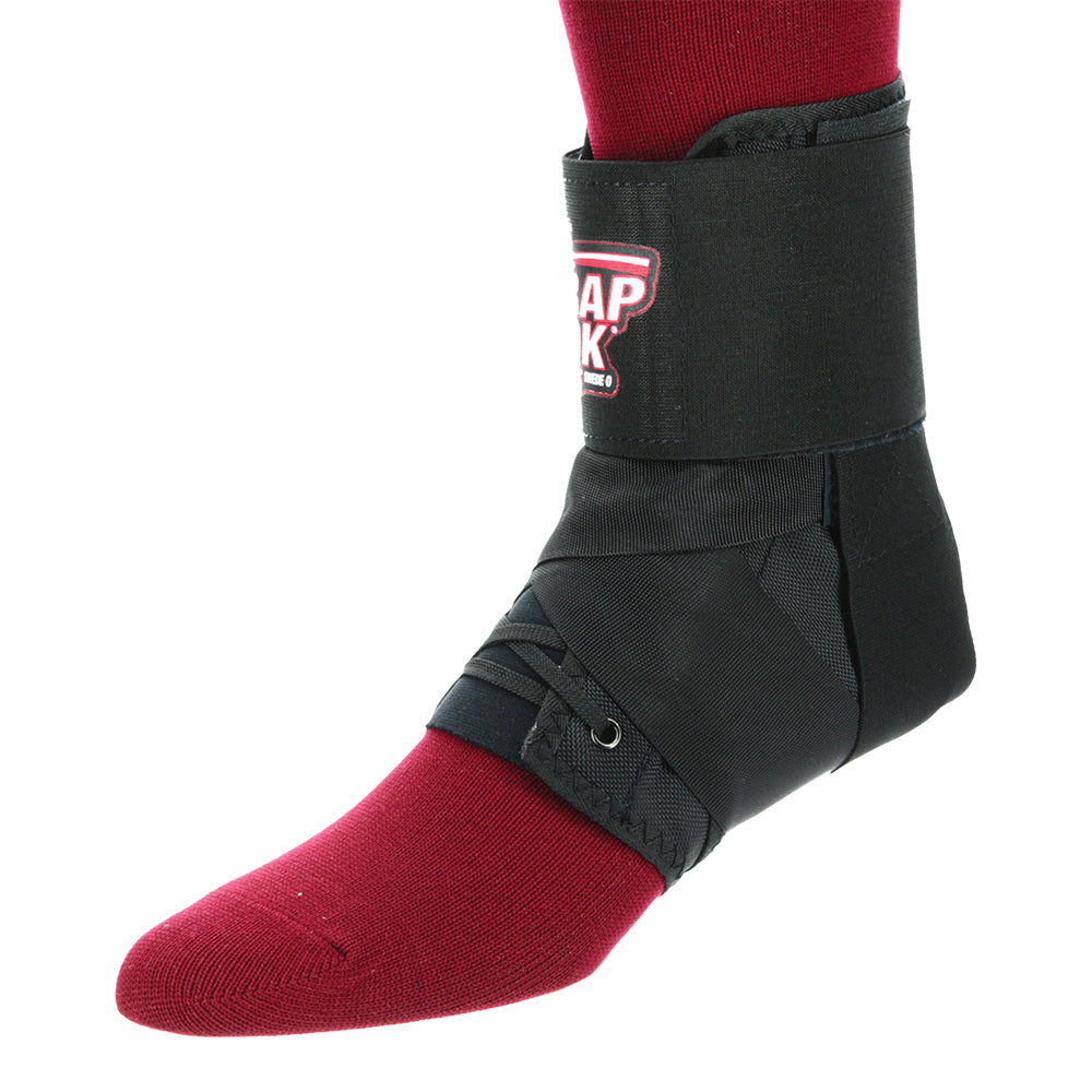 Core Products Swede-O Strap Lok Ankle Brace, Black, Medium (AKL-6334-BK-MED)