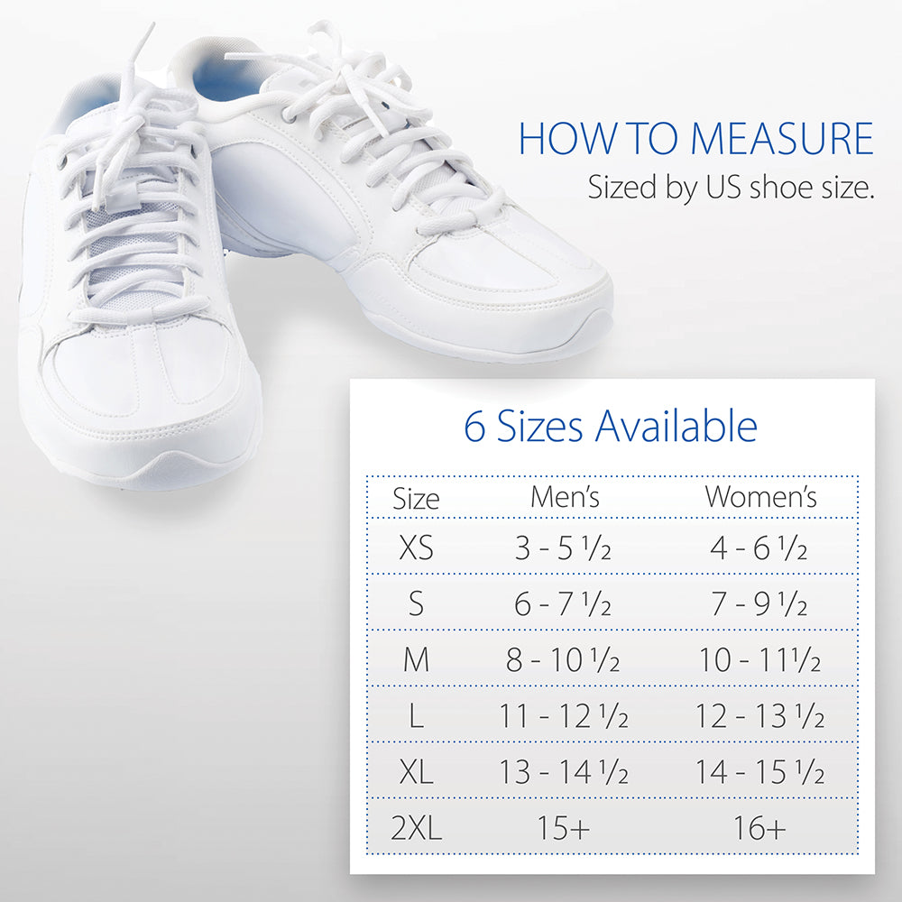 Core Products Swede-O Strap Lok Ankle Brace Size Chart