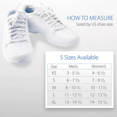 Core Products Swede-O Inner Lok 8 Ankle Brace Size Chart