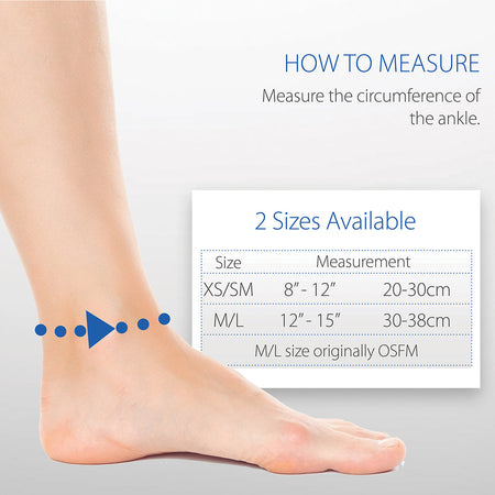 Core Products FootFlexor Ankle Foot Orthosis Size Chart