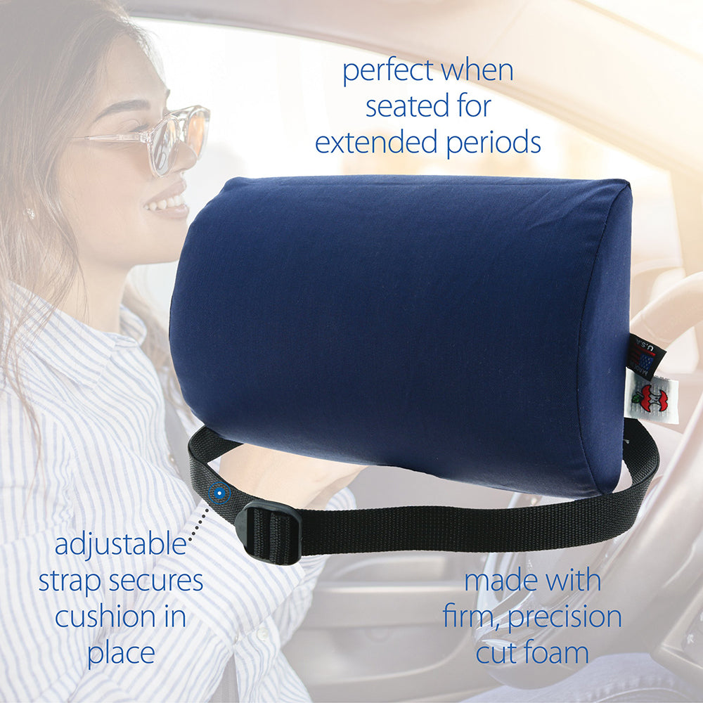 Core Products Luniform Lumbar Support Cushion, Black (BAK-413-BK)