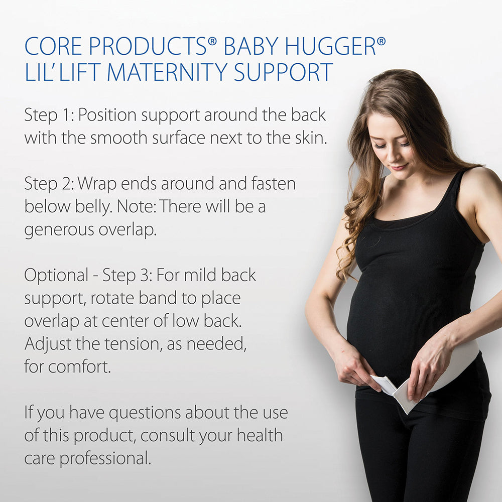 Core Products Baby Hugger Lil' Lift Maternity Support, Small (BBH-6903-SML)