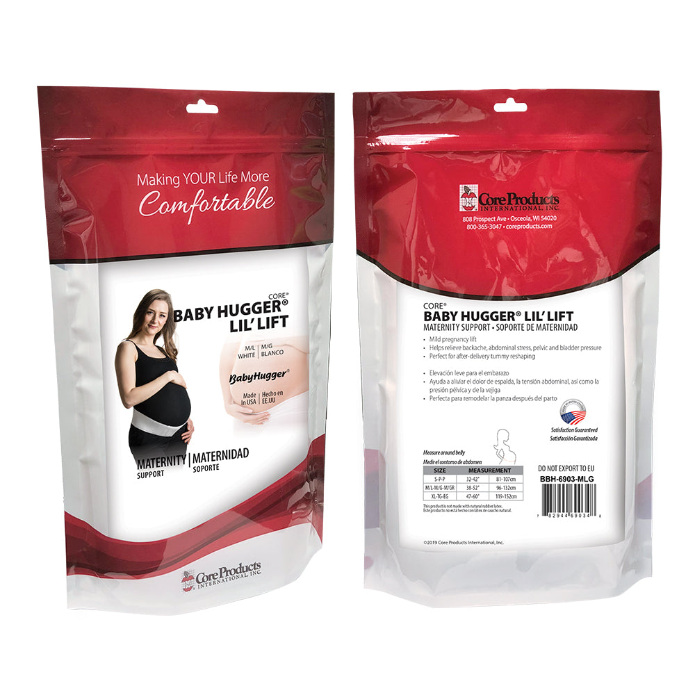 Core Products Baby Hugger Lil' Lift Maternity Support, X-Large (BBH-6903-1XL)