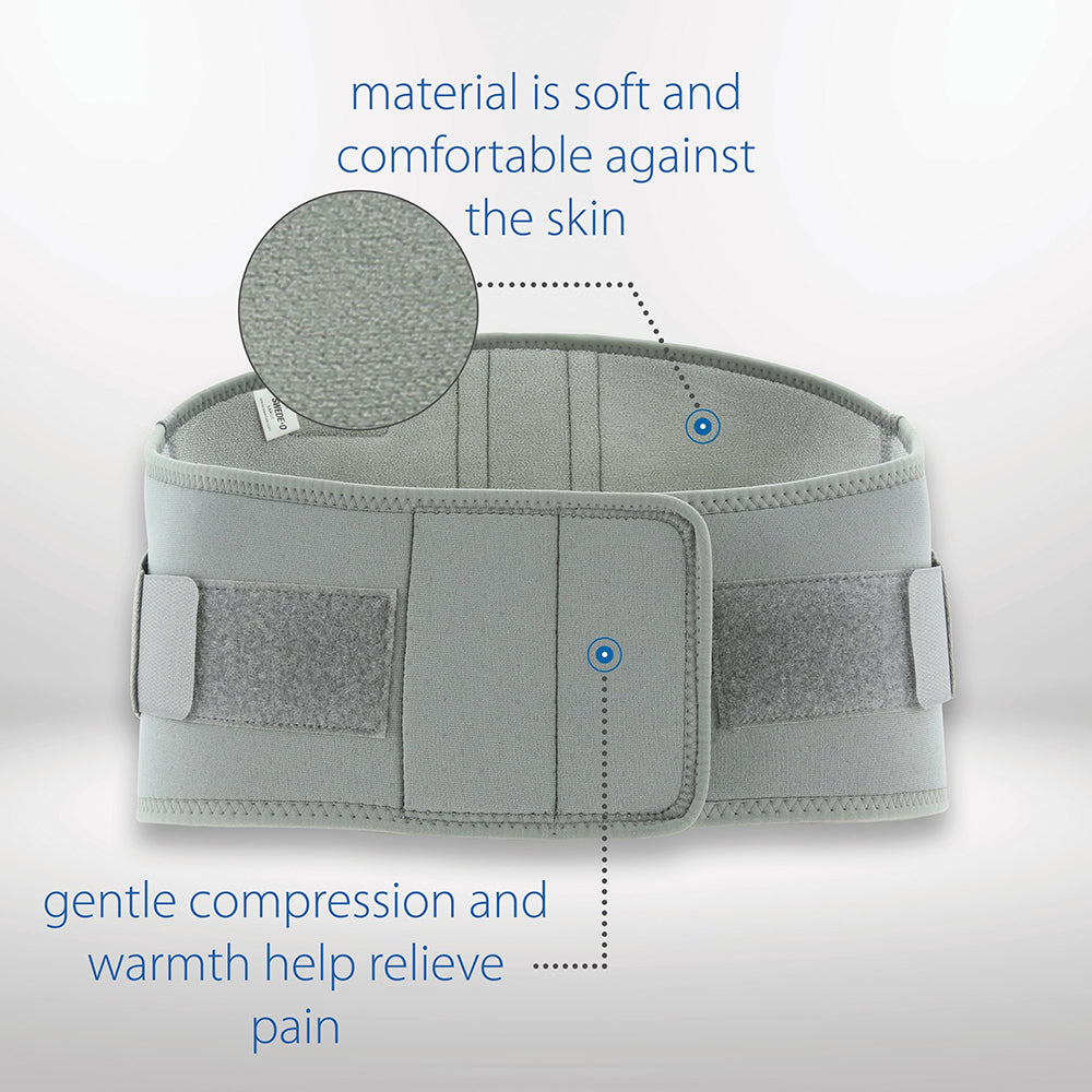 Core Products Swede-O Thermal Vent Lumbar Support, 4X-Large (BRE-6071-GR-4XL)