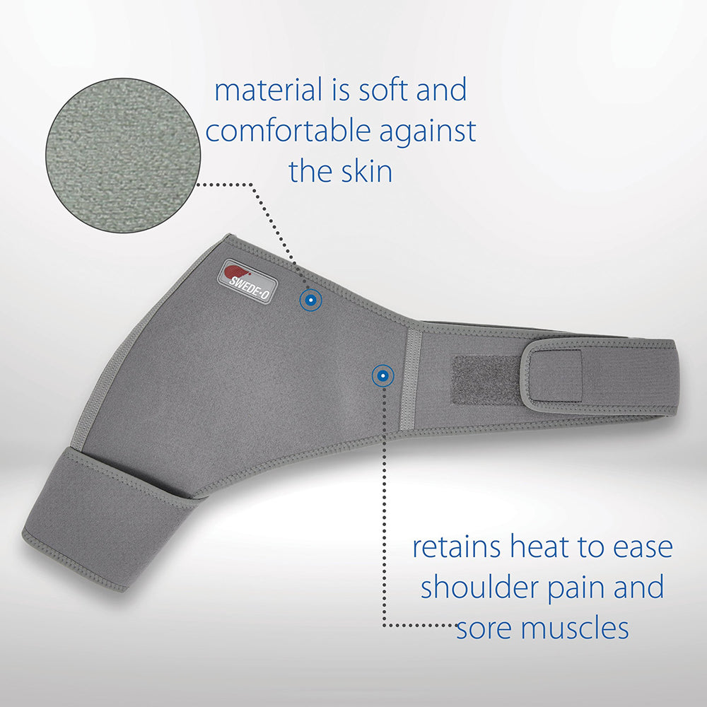 Core Products Swede-O Thermal Vent Shoulder Wrap, Large (BRE-6233-GR-MED)
