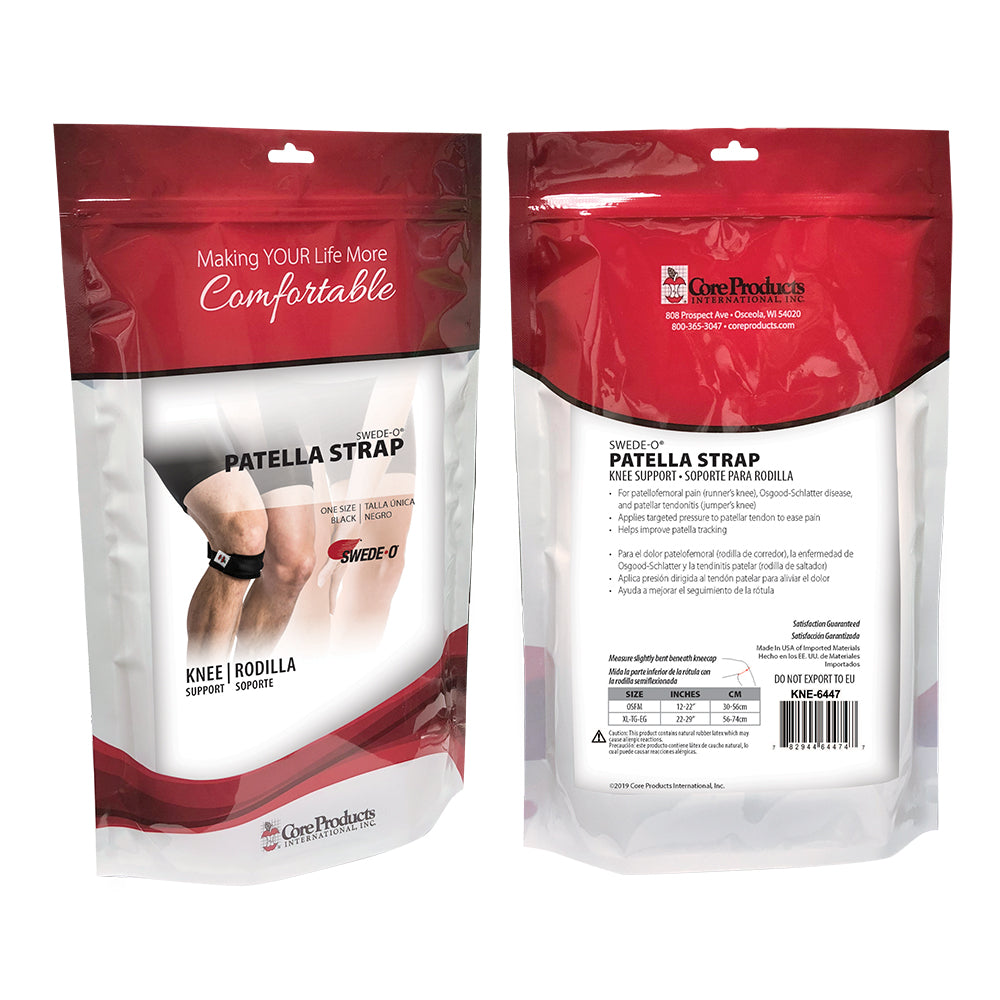 Core Products Swede-O Patella Strap, Large/X-Large (KNE-6447-LXL)