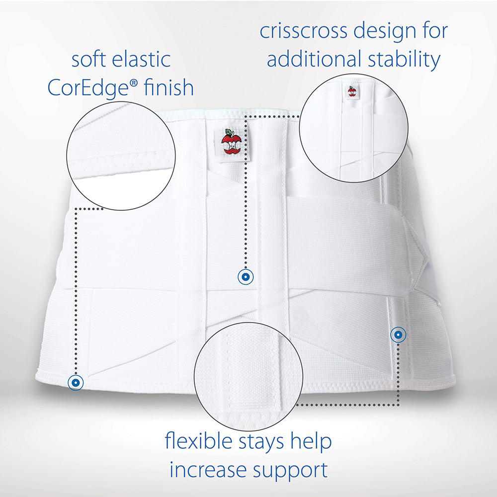 Core Products Dual Pull Elastic Crisscross Back Support, 3X-Large (LSB-6062-3XL)