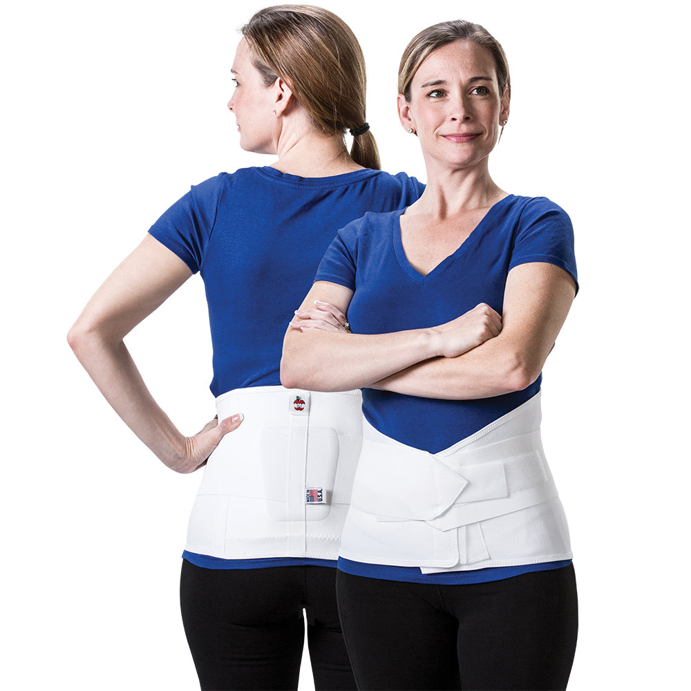 Core Products Triple Action Elastic Back Support with Pad, Medium (LSB-6065-MED)