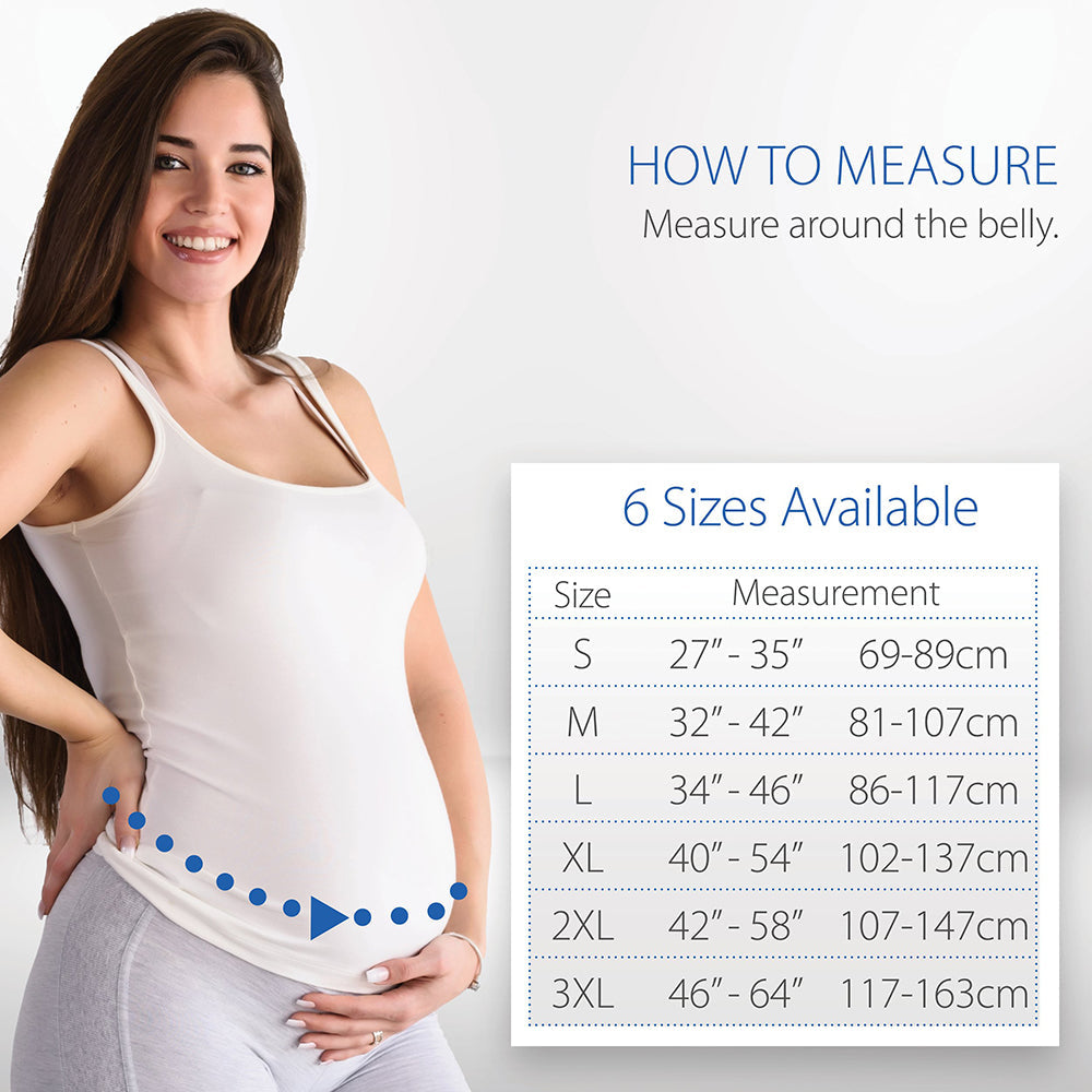 Core Products Baby Hugger Belly Lifter Size Chart