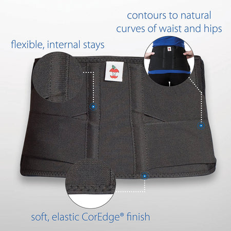 Core Products CorFit System Industrial LS Back Support, X-Small (LSB-75000)