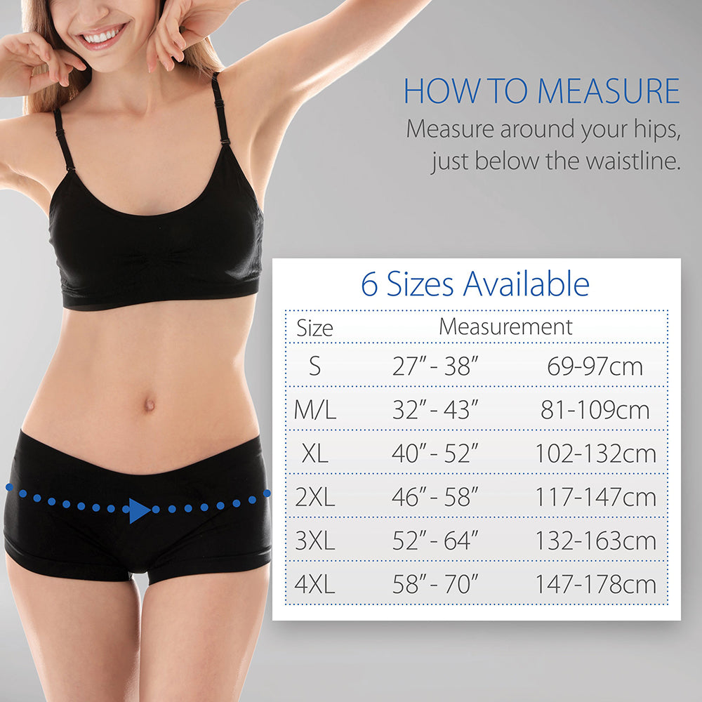 Core Products CorFit System Value LS Back Support Size Chart