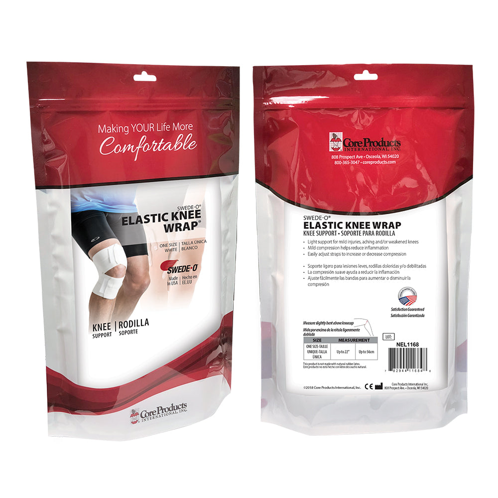 Core Products Swede-O Elastic Knee Wrap (NEL-1168)