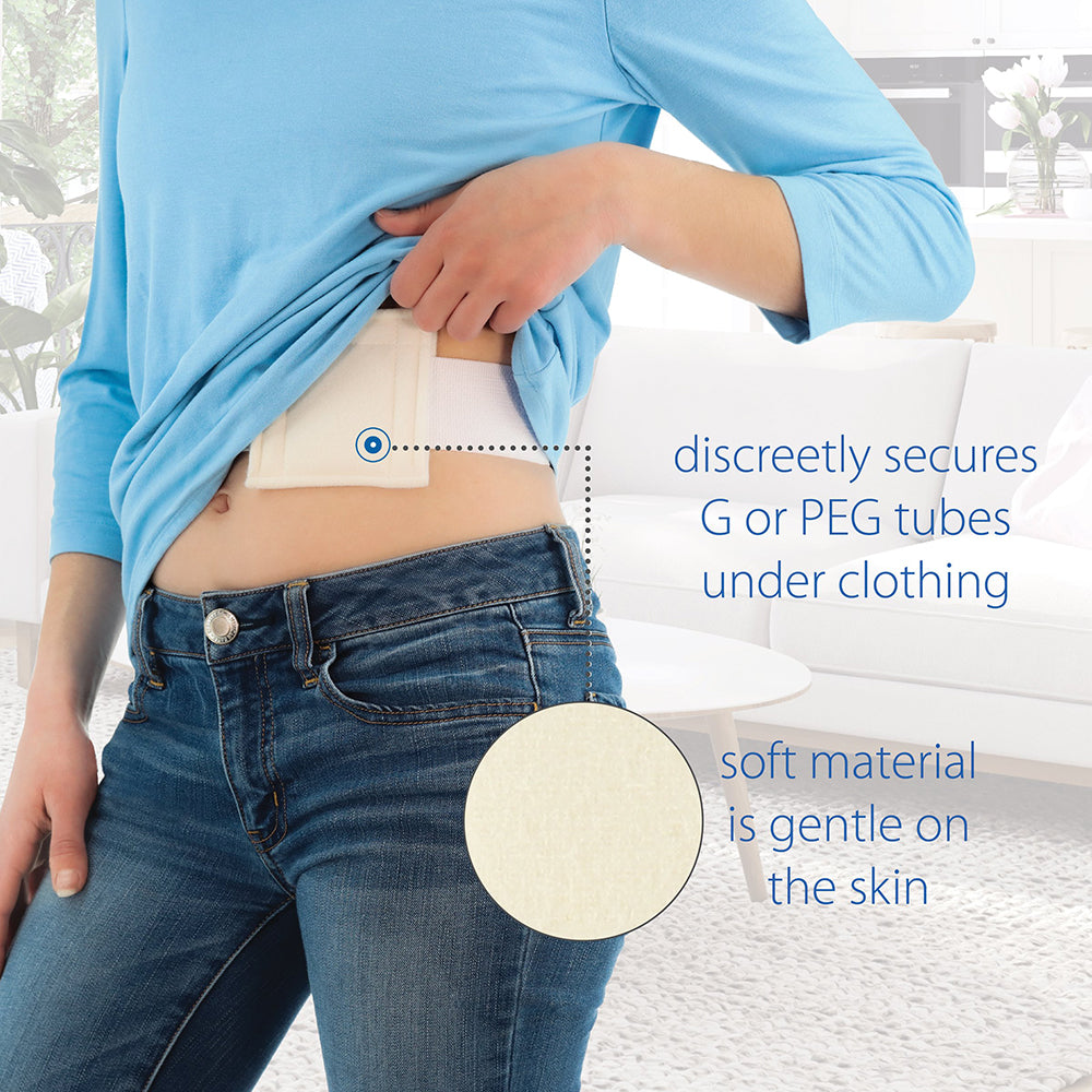 Core Products NelMed G-Tube Holder, Small/Medium, 2 Pack (NEL-1920)