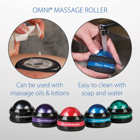 Core Products Omni Massage Roller, Red (OMN-3112-RD)