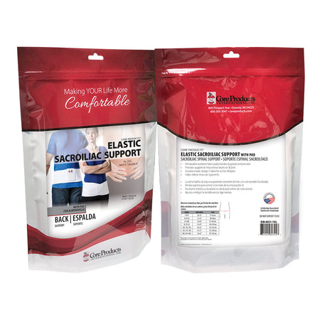 Core Products Elastic Sacroiliac Support with Pad, X-Large (SIB-6031-XL)
