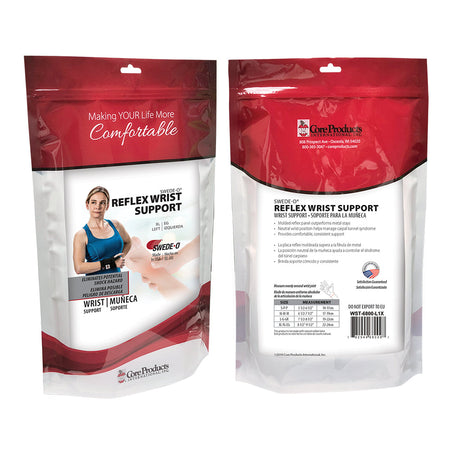 Core Products Swede-O Reflex Wrist Support, Left, Small (WST-6800-L-SML)