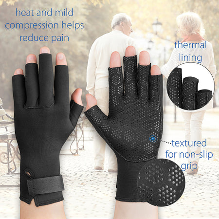 Core Products Swede-O Thermal Arthritis Gloves, Medium (WST-6838-MED), 1 Pair