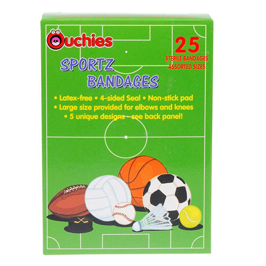 Cosrich Ouchies Kids Sportz Assorted Bandages (OU-9112-C)