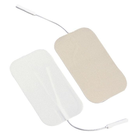 DJO Dura-Stick Premium Self-Adhesive Electrodes, Rectangle (42175)