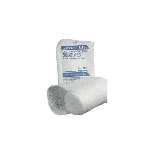 Derma Sciences Gazetex Bandage Roll, 6-Ply, 2-1/2" x 108" (9321)