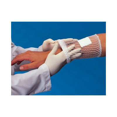 Derma Sciences Surgilast Tubular Elastic Bandage Retainer for Medium Chest, Back, Perineum, Axilla, Size 8, 50 yds (GL-509)