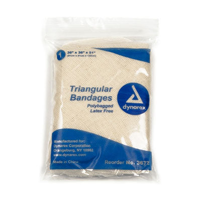 Dynarex Triangular Bandage, 36" x 36" x 51" (3672)