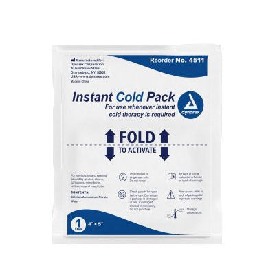 Dynarex Instant Cold Pack, Disposable (4511)