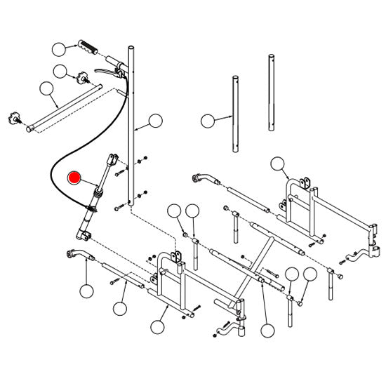 Replacement Mech-lock, for Everest & Jennings Advantage Recliner (90763715)
