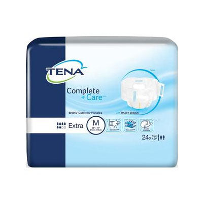 Essity TENA Complete +Care Incontinence Briefs for Women, Medium (69960)