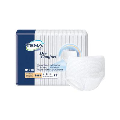Essity TENA Dry Comfort Protective Underwear, Unisex, Large (72423)