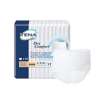 Essity TENA Dry Comfort Protective Underwear, Unisex, X-Large (72424)
